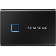 [아마존베스트]SAMSUNG T7 Touch Portable SSD 2TB - Up to 1050MB/s - USB 3.2 External Solid State Drive, Black (MU-PC2T0K/WW)