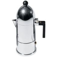 A di Alessi La Cupola Espresso Coffee Maker, 3 Cups, Black, (A9095/3 B)