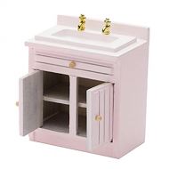 simhoa Wash Basin Sink, Dolls House Miniature, Kitchen Furniture, 1.12 Scale Bathroom