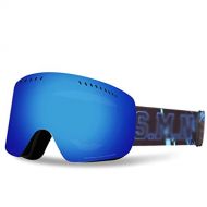 WYWY Snowboard Goggles Adult Ski Goggles Double Layers Anti-Fog Winter Snowboard Skiing Glasses Men And Women Ski Goggles Ski Goggles (Color : D)
