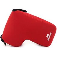 MegaGear MG1639 Ultra Light Neoprene Camera Case Compatible with Nikon COOLPIX P1000 - Red, Standard Size