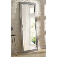Full Length Mirror Standing - Brushed Steel Polystyrene - for Your Elegant Viewing Angle
