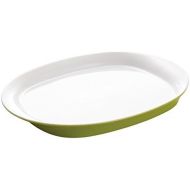 Rachael Ray Dinnerware Round & Square Platter, 14, Green: Dishes Square: Kitchen & Dining