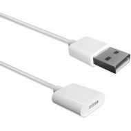 [아마존베스트]TechMatte Flexible (Male to Female) Charging Cable Adapter for Apple Pencil and iPad Pro (1.5 Meters, White)