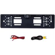 LCW Direct EU Number Plate Holder with 170° Full HD Night Vision Reversing Camera, IP68 Waterproof, Number Plate Holder Camera