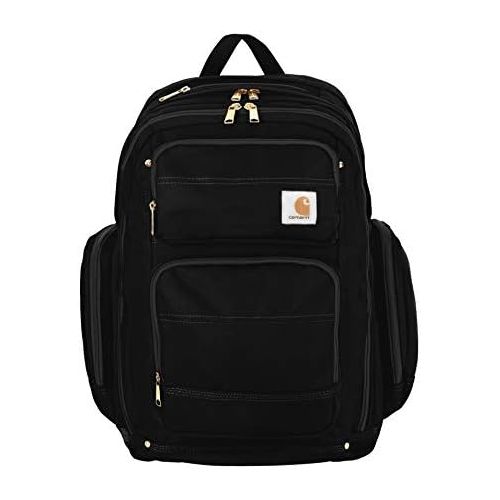  [아마존베스트]Carhartt Legacy Deluxe Work Backpack with 17-Inch Laptop Compartment, Black