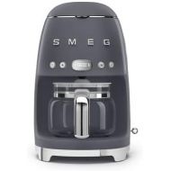 Smeg 50's Retro Style Coffee Maker, Slate Grey DCF02GRUS (Grey)
