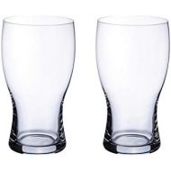 Villeroy & Boch Purismo Beer Pint, 2er-Set, 650 ml, Kristallglas, Klar