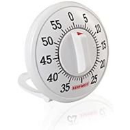 [아마존베스트]Leifheit Comfortline Signtaure Kitchen Timer Plastic White 60 minutes