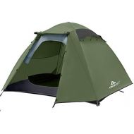 Forceatt Camping Tent 2/3/4 Person, Professional Waterproof & Windproof Lightweight Backpacking Tent Suitable for Outdoor,Hiking,Glamping