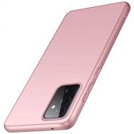 Anccer Compatible with Samsung Galaxy A52 5G Case (2021), Galaxy A52S 5G Case (2021)? [Colorful Series] [Ultra-Thin] [Anti-Drop] Premium Material Slim Full Protective Cover (Pink)