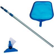 Intex 28002 Pool Sieve and Vacuum Cleaner Kit, 3-Piece, vert Rainbow