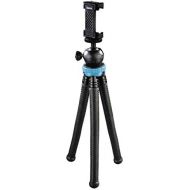 Hama Flexpro Tripod for Smartphone, GoPro and Photo Cameras, 27 cm Blue