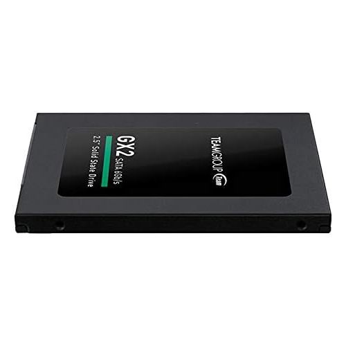  TEAMGROUP GX2 1TB 3D NAND TLC 2.5 Inch SATA III Internal Solid State Drive SSD (Read Speed up to 530 MB/s) Compatible with Laptop & PC Desktop T253X2001T0C101