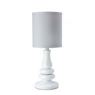 Little Love by NoJo Separates Collection Lamp and Shade, Grey/White