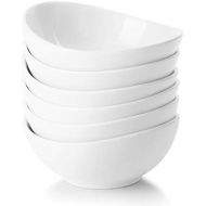[아마존베스트]Sweese 123.001 Porcelain Mini Bowls - 4 Ounce for Dipping Sauces, Small Side Dishes - Set of 6, White