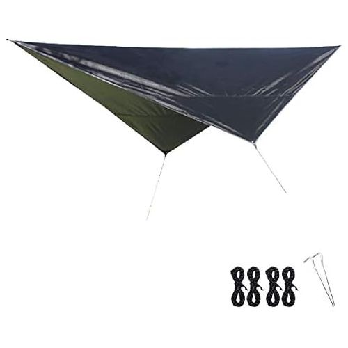  Azarxis Ground Cloth for Tent Tarp Footprint Camping Backpacking Floor Saver Groundsheet Waterproof Sand Free Picnic Hiking with Stakes Rope Carry Bag