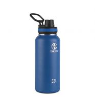 Takeya Originals Vacuum-Insulated Stainless-Steel Water Bottle, 32oz, Navy