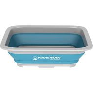[아마존베스트]Wakeman Outdoors Collapsible Multiuse Wash Bin- Portable Wash Basin/Dish Tub/Ice Bucket with 10 L Capacity for Camping, Tailgating, More
