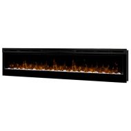 Dimplex Prism Series 74 Wall-Mounted Linear Electric Fireplace with Acrylic Ember Bed (BLF7451)