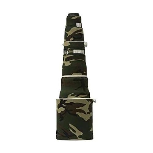  LensCoat Canon 600 f/4 is II Lens Cover (Forest Green Camo) Camouflage Neoprene Camera Lens Protection Sleeve LC6002FG
