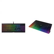Razer Cynosa Chroma Gaming Keyboard & Sphex V2 Gaming Mouse Pad: Ultra-Thin Form Factor - Optimized Gaming Surface - Polycarbonate Finish