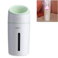 Naozbuyrig L8 2.5W Portable USB Mute Mini Air Humidifier Nebulizer with Colorful LED Atmosphere Light for Office, Home Bedroom, Car, Support USB Output, Capacity: 320ml, DC 5V (Col
