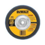 DEWALT DW8329 7 x 5/8-11 60 Grit Zirconia Angle Grinder Flap Disc (Pack of 5)5
