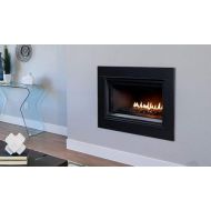 Superior Fireplaces 45 Linear DV Clean Faced Fireplace with Electronic Ignition - NG