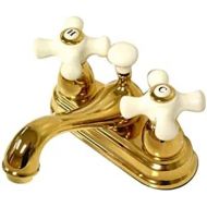 Nuvo ES3601PX Elements of Design Chicago 2-Handle 4 Center Set Lavatory Faucet with Brass Pop-Up, 4-1/2, Polished Chrome