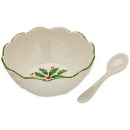 Lenox Holiday Dip Bowl with Spoon