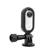 Anbee Metal Accessory Mount Frame Camera Holder with 1/4 Thread Adapter for Insta360 Go Action Camera [1st Generation]