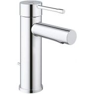Grohe Essence New Single Hole Single-Handle 1.2 GPM Low-Arc Bathroom Faucet in Starlight Chrome