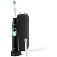 Philips Sonicare HX6212/89 Teens Rechargeable Sonic Toothbrush Black for Electric Toothbrush (Battery, Built in, 336 H, 110 220, MH (NiMH), 380 g)