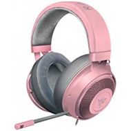 Razer Kraken Quartz Edition - Gaming Headphones for PC, PS4, Xbox One and Switch with 50 mm Drivers and Cooling Gel-Infused Cushions - Pink