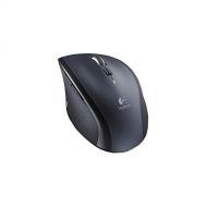 Logitech Wireless Laser Mouse, 2-1/2x4-1/4x1-1/4, Black/Silver