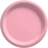 Amscan New Pink Paper Plate Big Party Pack, 50 Ct.