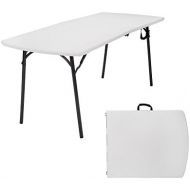 Cosco Products Diamond Series 300 lb. Weight Capacity Folding Table, 6 X 30, White