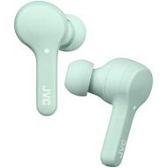 JVC Gumy Truly Wireless Earbuds Headphones, Bluetooth 5.0, Water Resistance(IPX4), Long Battery Life (up to 15 Hours) - HAA7TZ (Mint)