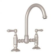 Rohl ROHL A1461LMSTN-2 KITCHEN FAUCETS Satin Nickel