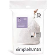 simplehuman CW0163 Code D 20L, White