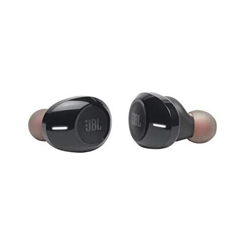 제이비엘 JBL Tune 125TWS True Wireless In-Ear Headphones - JBL Pure Bass Sound, 32H Battery, Bluetooth, Fast Pair, Comfortable, Wireless Calls, Music, Native Voice Assistant (Black)