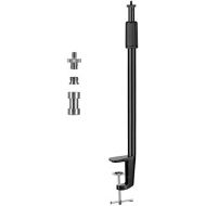 [아마존베스트]TARION Table Clamp Stand, 3562 cm Adjustable Light Monopod with 1/4 thread and 1/4 to 3/8 Thread Adapter for Photography, Streaming, Video Recording