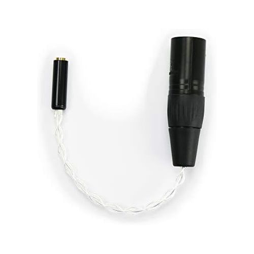  [아마존베스트]Ablet 4 Pin XLR Balanced Male to 2.5mm TRRS Female Balanced Cable Headphone Audio Adapter Compatible with Astell&Kern Layla Rosie Roxanne II AK T8iE MKII