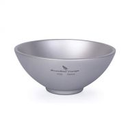 Boundless Voyage 220ML/450ML Titanium Double Wall Food Bowl for Adult Children Ultrlight Portable Bowl Outdoor Camping Tableware