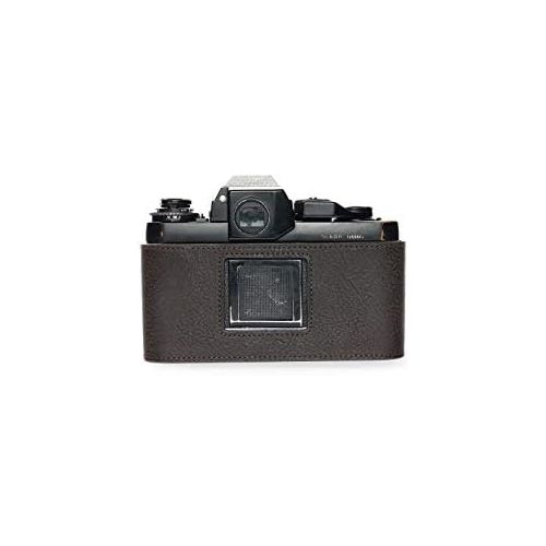  TP Original Handmade Genuine Real Leather Half Camera Case Bag Cover for Nikon F3 F3HP F3AF F3T Coffee Color