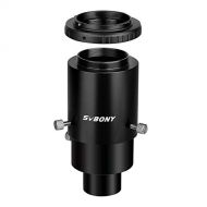 SVBONY SV187 Variable Universal Camera Adapter, Support Max 46mm Outside Diameter Eyepiece, for Nikon SLR DSLR Camera and Eyepiece Projection Photography with T-Ring
