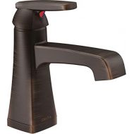 Delta Faucet Ashlyn Bronze Bathroom Faucet, Single Hole Bathroom Faucet, Single Handle, Diamond Seal Technology, Metal Drain Assembly, Venetian Bronze 564-RBMPU-DST