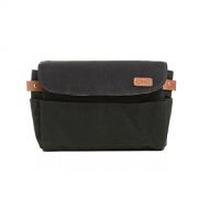 ONA - The Roma - Camera Bag Insert - Black Waxed Canvas (ONA5-004BL)