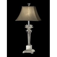 Dale Tiffany Lamps Dale Tiffany GT11218 Paseo Crystal Table Lamp, 13 x 13 x 30, Polished Nickel